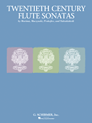 Twentieth Century Flute Sonatas cover